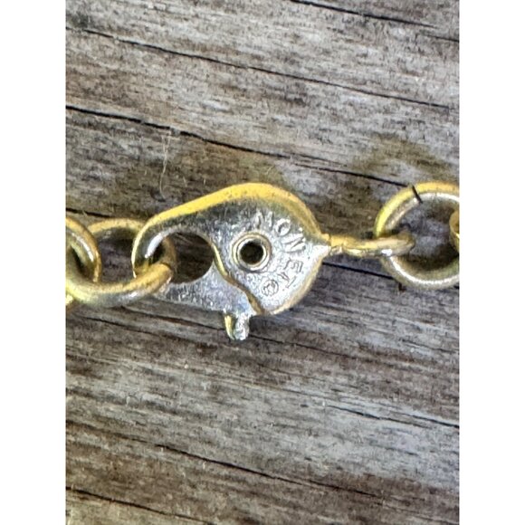 Vintage Monet 1960s Runway Statement Mid Century Pendant Necklace - Picture 5 of 8